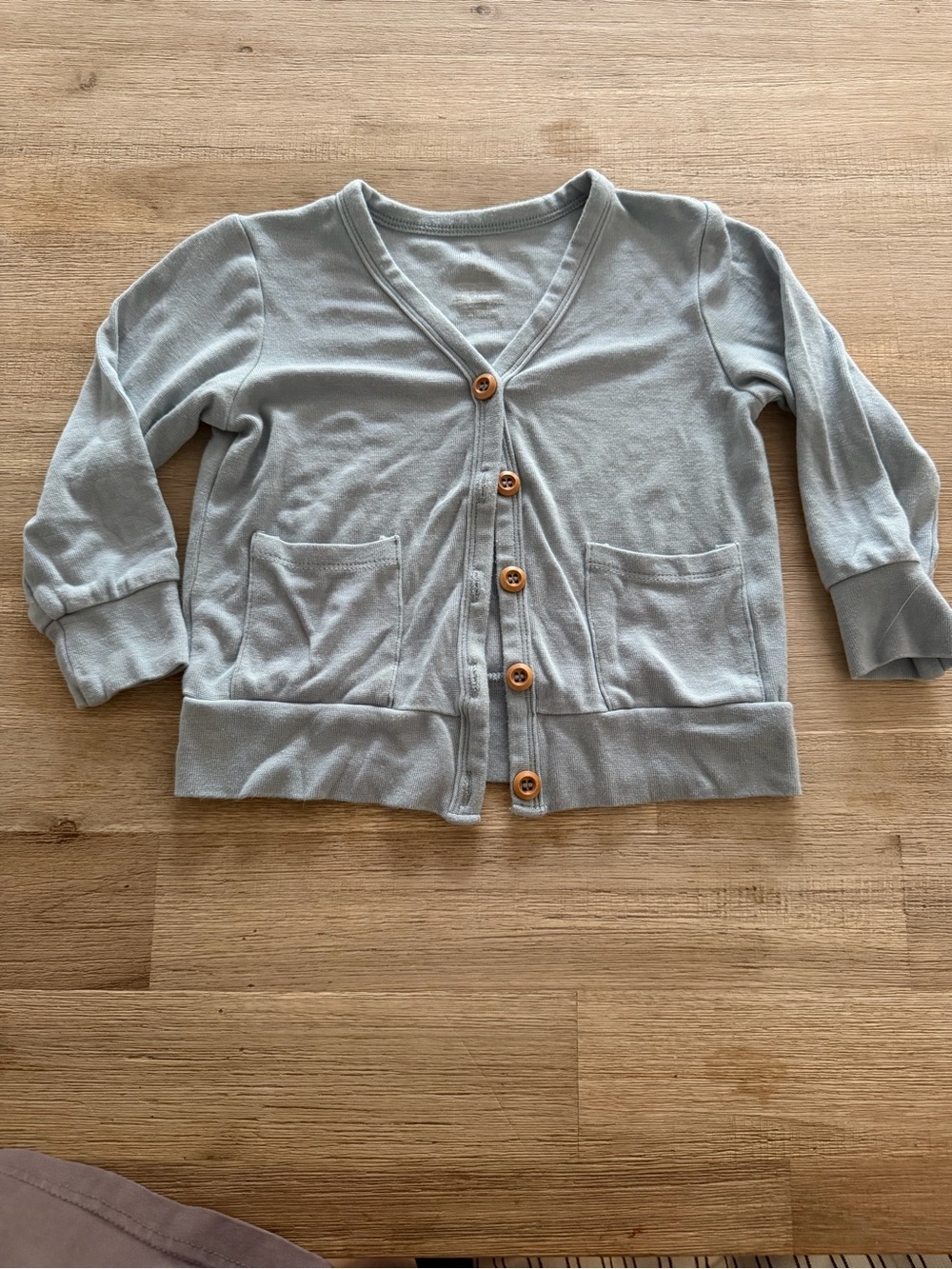 Kyte Baby Long-Sleeve Button Cardigan - Light Blue - 18-24 mos.